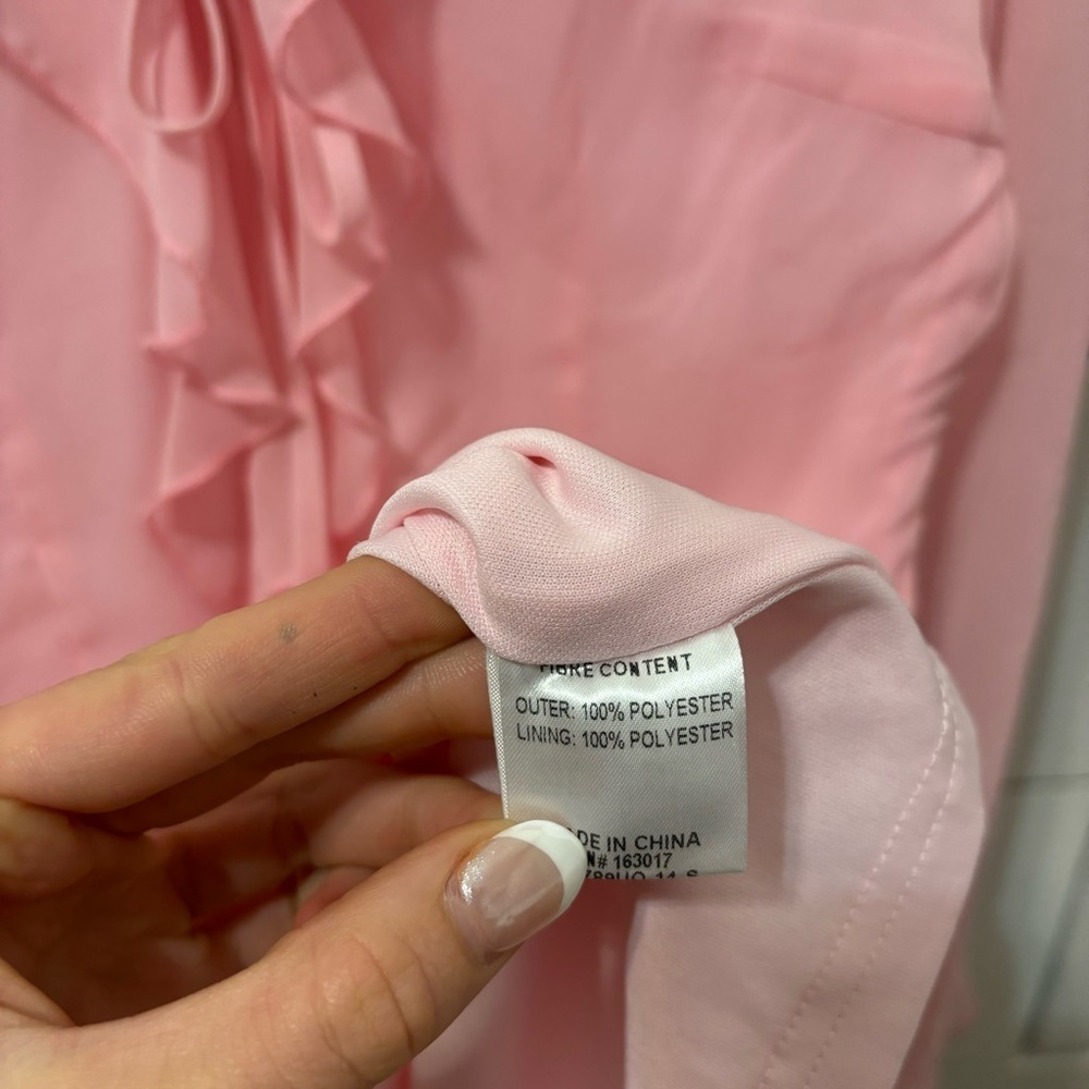 Princess Polly Marisela Long Sleeve Mini Dress Pink NWT - Picture 5 of 11